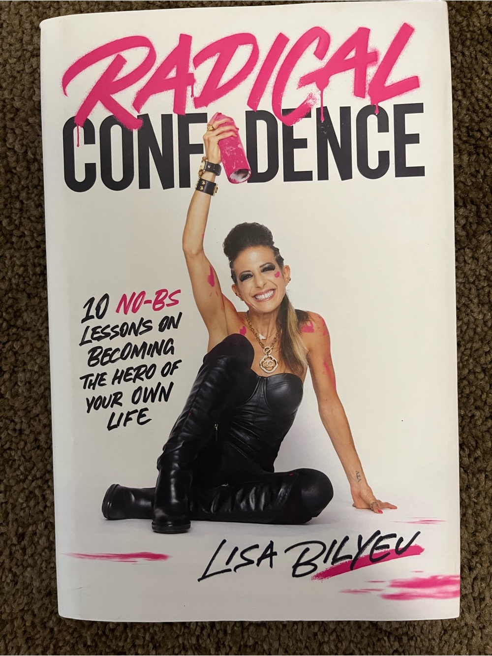 Radical Confidence — Pink & Black Motivational Book by